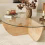 Hanah Home Mesa de centro Lily - Sapphire Oak